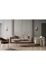 Round Wooden Cocktail Table | Caracole One Of The Bunch | Oroa.com