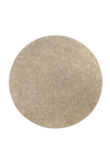 Gold Leaf Round Side Table | Caracole Honey Bunch