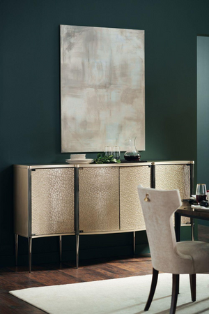 Curved Glass 4-Door Sideboard | Caracole A New Day | Oroa.com