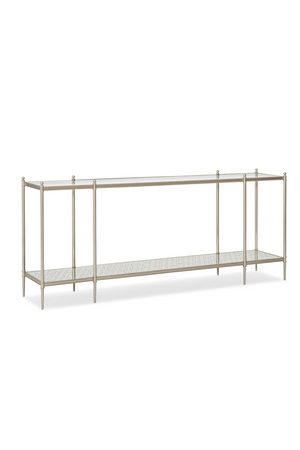 Glass Modern Console Table | Caracole Perfection | Oroa.com