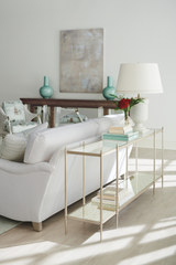 Glass Modern Console Table | Caracole Perfection | Oroa.com