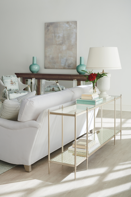 Glass Modern Console Table | Caracole Perfection | Oroa.com