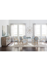 Cast Glass Accented Sideboard | Caracole Go With The Flow | Oroa.com