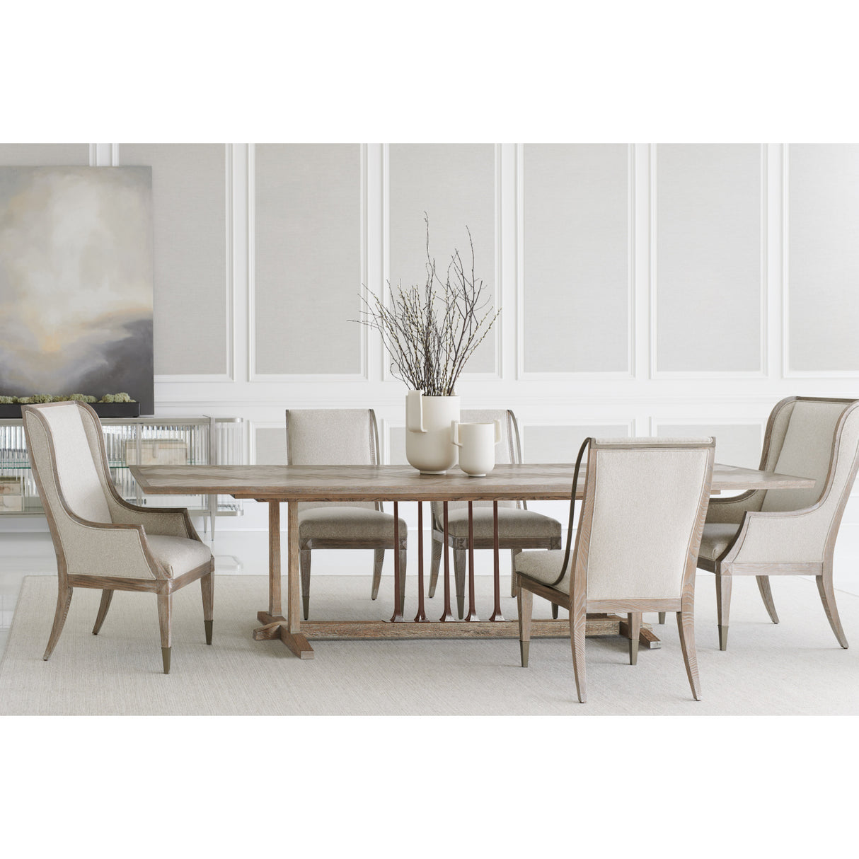   Ash Driftwood Extendable Dining Table | Oroa.com