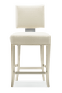 Neutral-Hued Counter Stool | Caracole Reserved Seating | Oroa.com