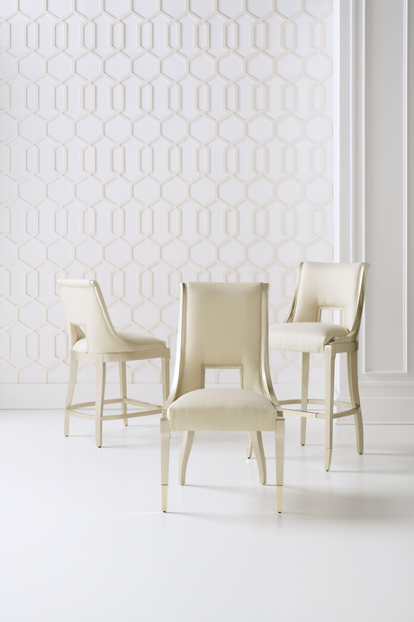 Cream Counter Stool | Caracole In Good Taste | Oroa.com