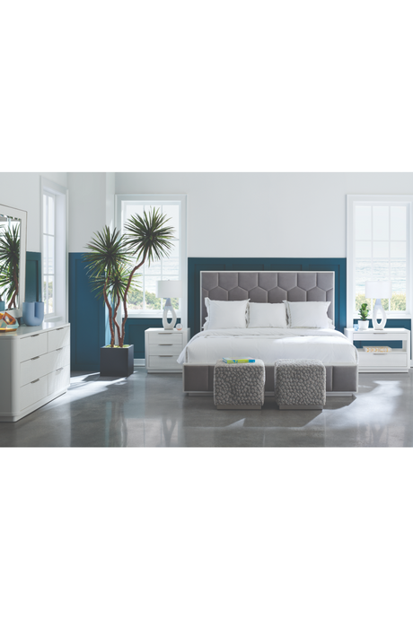 White Bedside Table | Caracole In Touch | Oroa.com