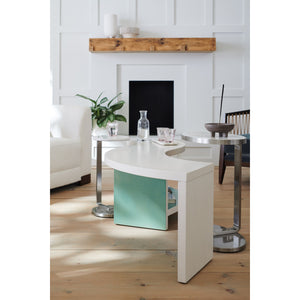   White S-Shaped Cocktail Table | Oroa.com