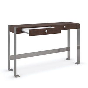   Metal Legged 2-Drawer Desk | Oroa.com