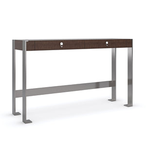   Metal Legged 2-Drawer Desk | Oroa.com