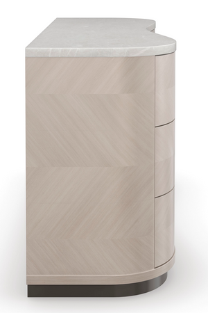Chevron-Patterned Dresser | Caracole Roam | Oroa.com