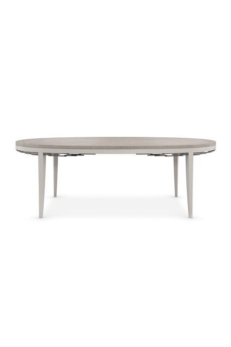 Gray Maple Oval Dining Table | Caracole Coronet | Oroa.com