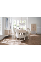 Gray Maple Oval Dining Table | Caracole Coronet | Oroa.com