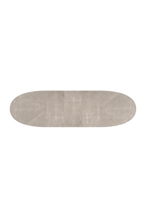 Gray Maple Oval Dining Table | Caracole Coronet | Oroa.com