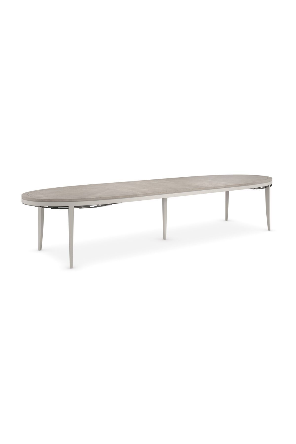Gray Maple Oval Dining Table | Caracole Coronet | Oroa.com