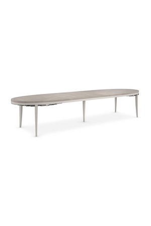 Gray Maple Oval Dining Table | Caracole Coronet | Oroa.com