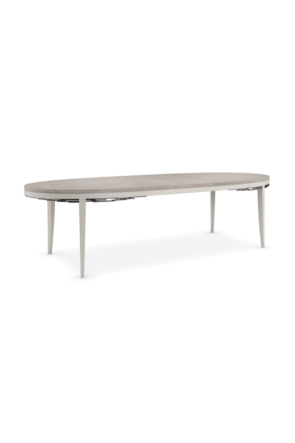 Gray Maple Oval Dining Table | Caracole Coronet | Oroa.com