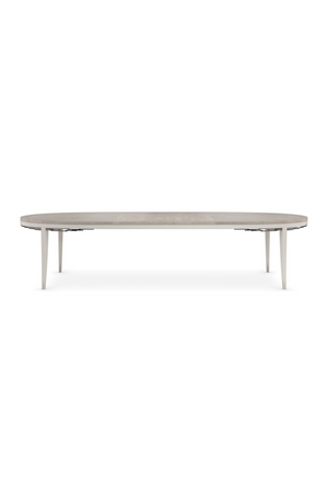 Gray Maple Oval Dining Table | Caracole Coronet | Oroa.com