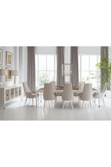 Mirrored Panel Sideboard | Caracole Lattice Serve You | Oroa.com