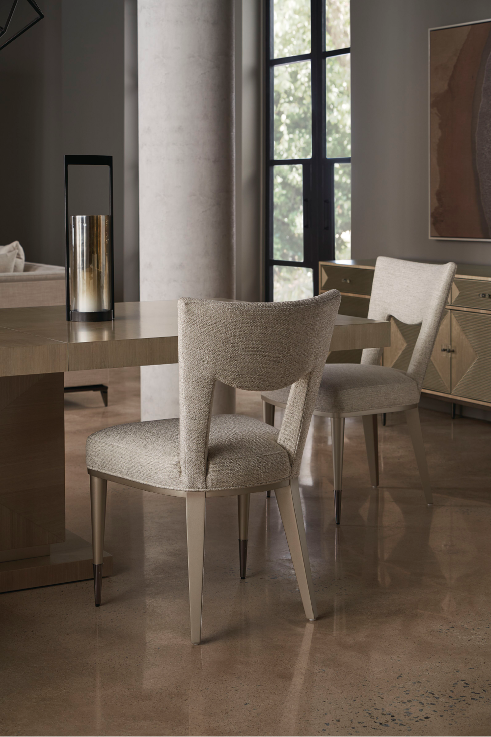 Open-Back Dining Chairs | Caracole Strata | Oroa.com