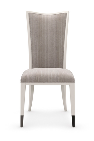Pinstripe Modern Dining Chair | Caracole Lady Grey | Oroa.com