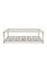 Glass Top Modern Cocktail Table | Caracole Easily Charming | oroa.com