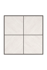 Cream Travertine Cocktail Table | Caracole Cartesian | Oroa.com
