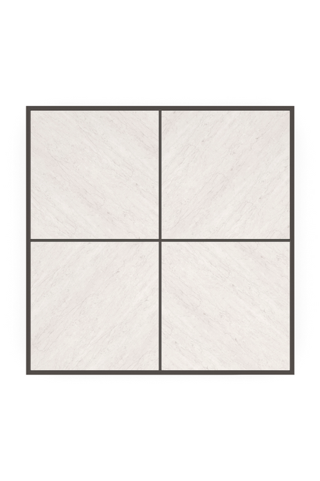 Cream Travertine Cocktail Table | Caracole Cartesian | Oroa.com