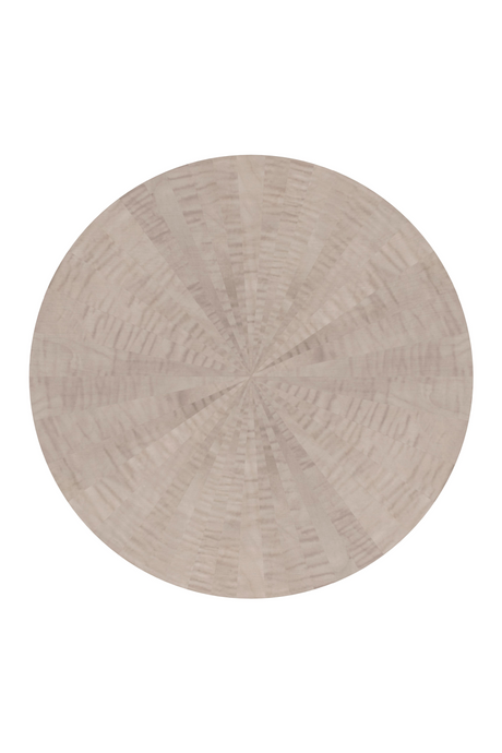 Art Deco Silver Accent Table | Caracole Plié | Oroa.com