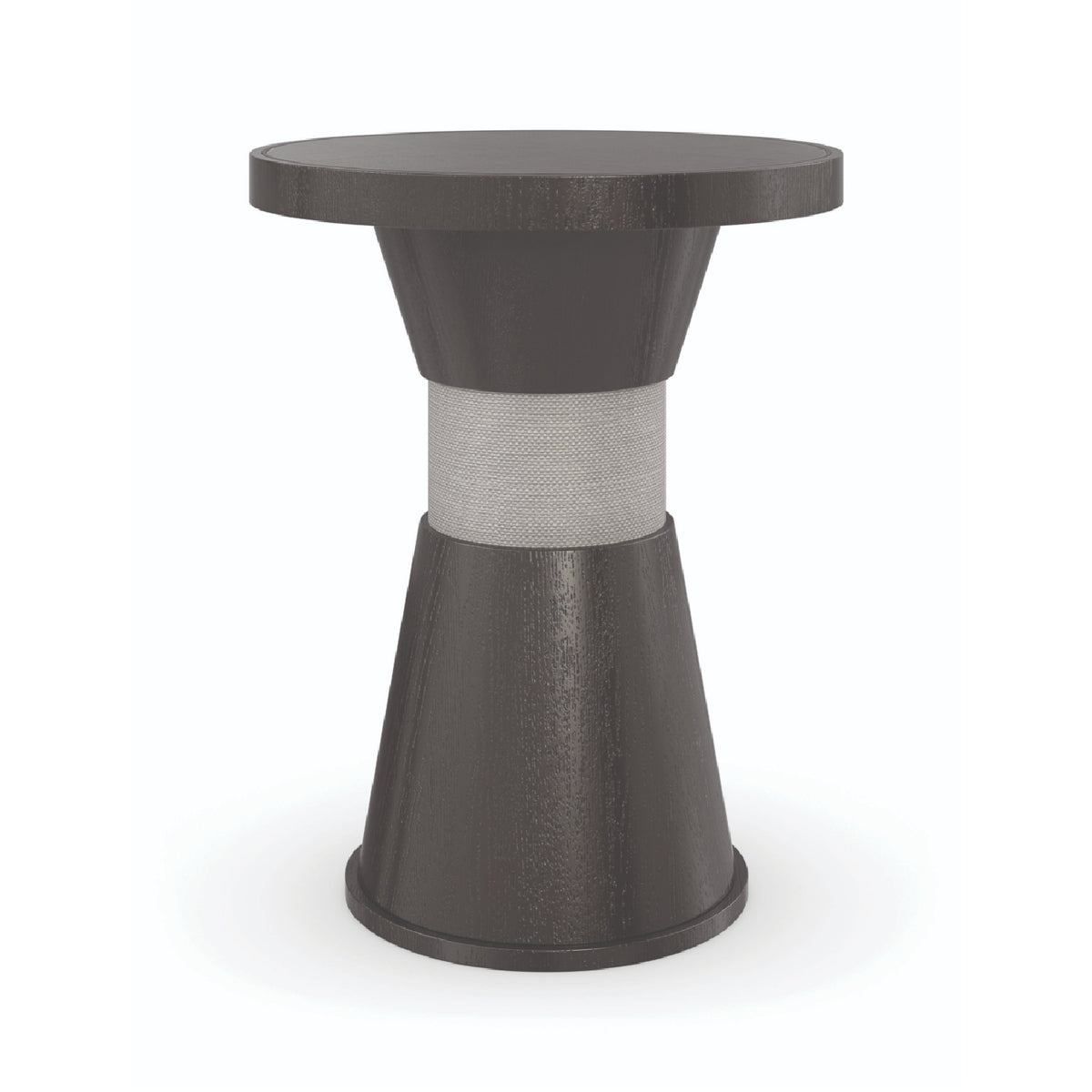 Dark Brown Ash Side Table | Caracole Periscope