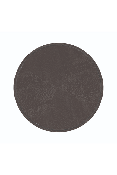 Dark Brown Ash Side Table | Caracole Periscope | Oroa.com