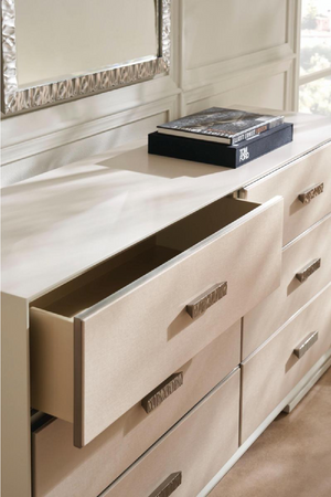 Classic 6-Drawer Dresser | Caracole Silver Lining | Oroa.com