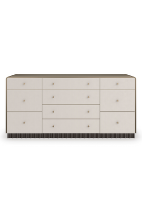 Fluted 10-Drawer Dresser | Caracole Circadian | Oroa.com