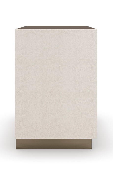 Cream 3-Drawer Nightstand | Caracole Iliad | Oroa.com