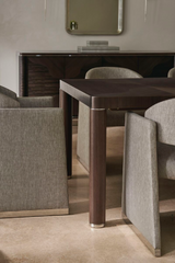 Parsons-Style Dining Table | Caracole Mirror Image | Oroa.com