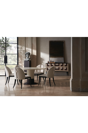 Split-Back Dining Chair | Caracole Cameo | Oroa.com