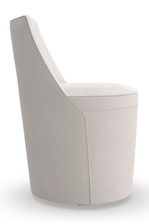 Sculptural Modern Dining Chair | Caracole Barrel Roll | Oroa.com