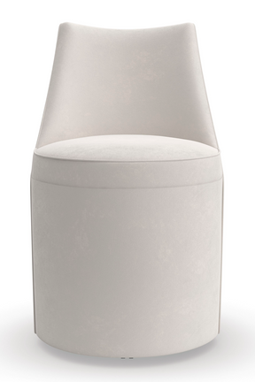 Sculptural Modern Dining Chair | Caracole Barrel Roll | Oroa.com