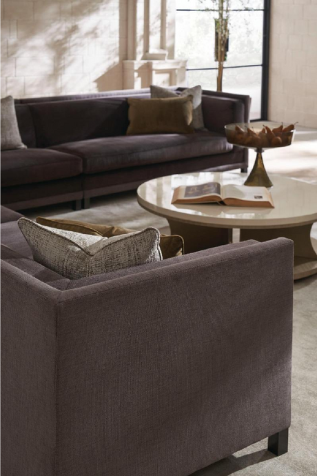 Round Swivel Cocktail Table | Caracole Braces | Oroa.com