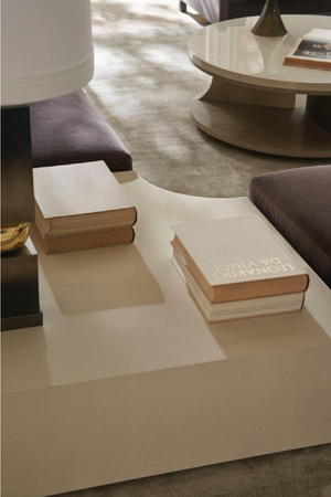 Round Swivel Cocktail Table | Caracole Braces | Oroa.com