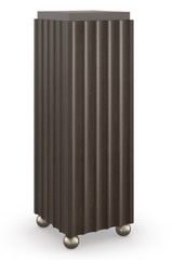Brown Fluted Bar Table | Caracole Up To You | Oroa.com