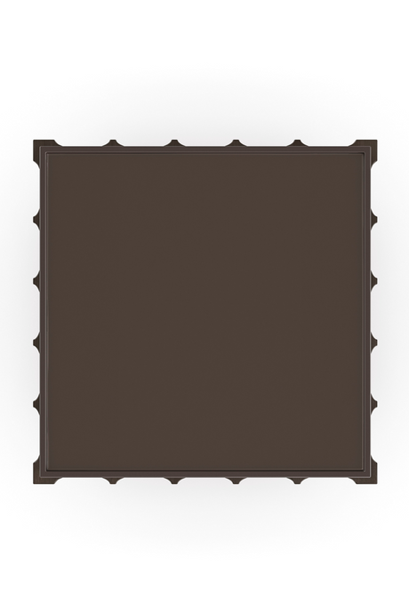 Brown Fluted Bar Table | Caracole Up To You | Oroa.com