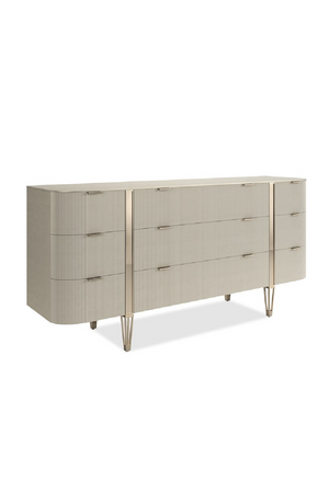 Fluted Front 9-Drawer Dresser | Caracole Love At First Sight | Oroa.com