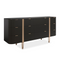 Dark Brown Reeded Dresser | Caracole Love At First Sight | Oroa.com