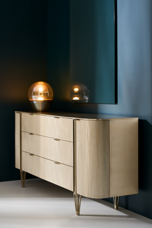 Fluted Front 6-Drawer Dresser | Caracole Love At First Sight | Oroa.com