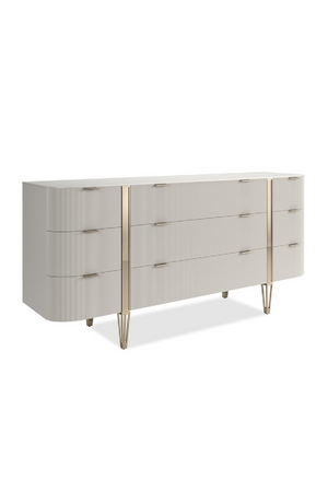 Fluted Front 9-Drawer Dresser | Caracole Love At First Sight | Oroa.com