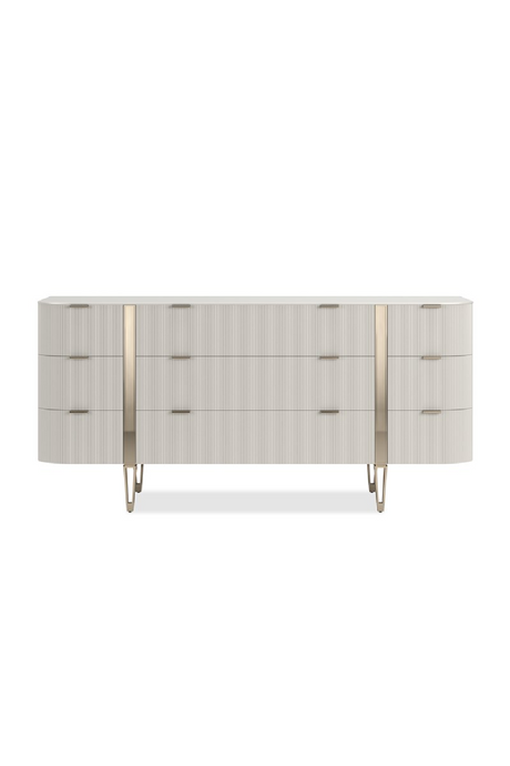 Fluted Front 9-Drawer Dresser | Caracole Love At First Sight | Oroa.com