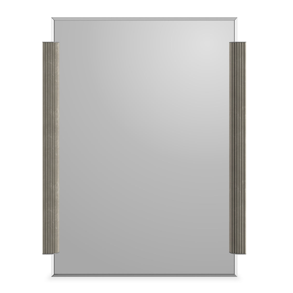   Fluted Side Beveled Mirror | Oroa.com