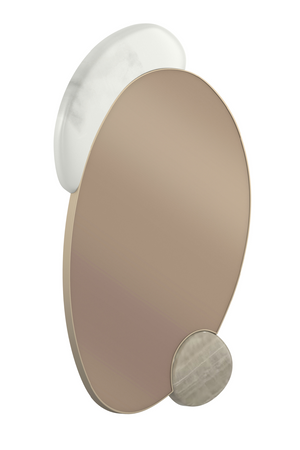 Smoked Bronze Decorative Mirror | Caracole Echo | Oroa.com