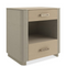 Fluted Sides 2-Drawer Nightstand S | Caracole Love-Ly! 25 | Oroa.com